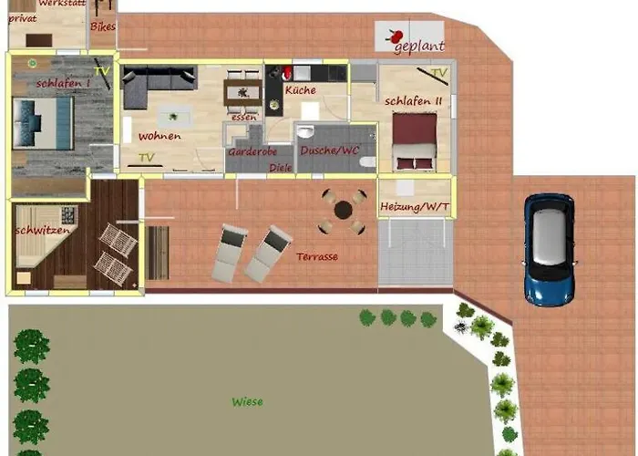 Casita - Sterneferienhaus Mit Garten, Sauna Und Wallbox Kirburg